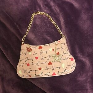 Juicy Couture Pink Heart Shoulder Bag